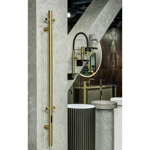 Купить купить полотенцесушитель электрический, boheme uno, золото арт. 726-g