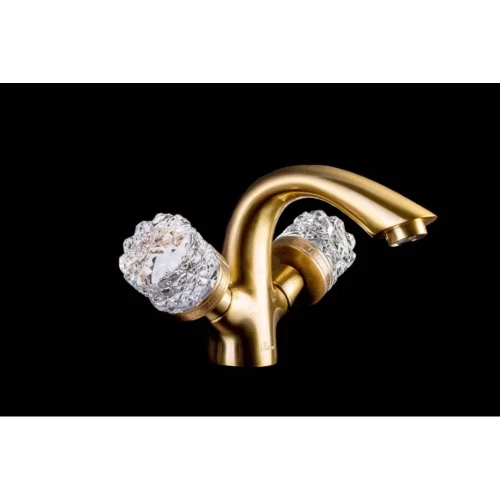 Купить купить смеситель для раковины, boheme crystal, бронза арт. 311-crst
