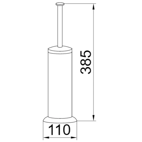 Купить купить ершик для унитаза, boheme puro, хром арт. 10719