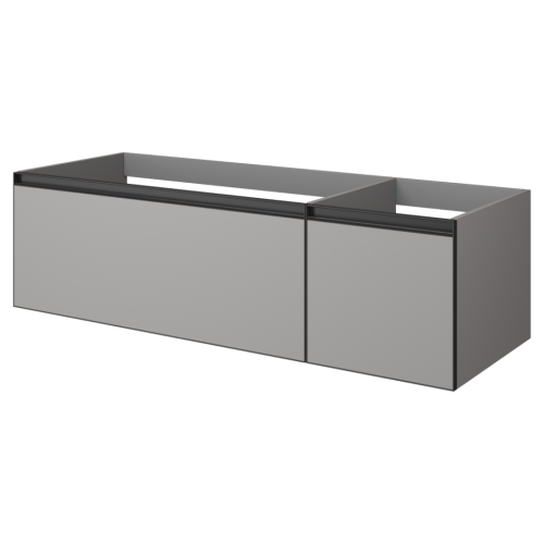 Купить купить тумба под раковину, подвесная, armadi art quatro, luna арт. 790-m2-140-l-a