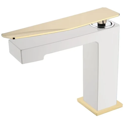 Купить купить смеситель для раковины, boheme q, белый арт. 141-wg.2