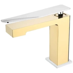 Смеситель для раковины, Boheme Q, золото хром арт. 141-GCR.2