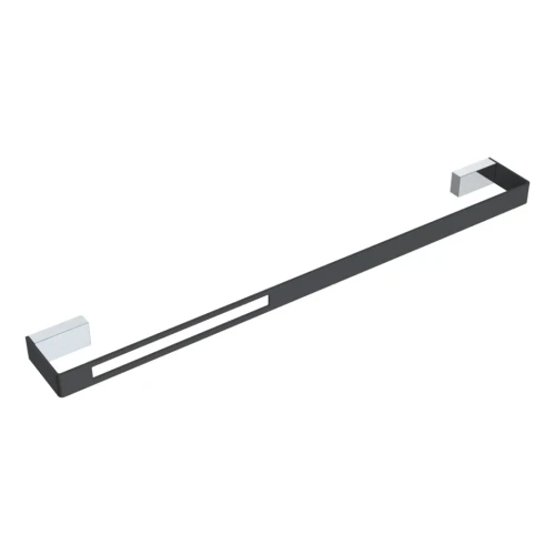 Купить купить полотенцедержатель, boheme q, черный, хром арт. 10942-cr-b