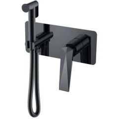 Гигиенический душ со смесителем, Boheme Venturo, оружейная сталь арт. 377-SGM