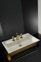 Раковина, Armadi Art NeoArt, золото, белый арт. 803