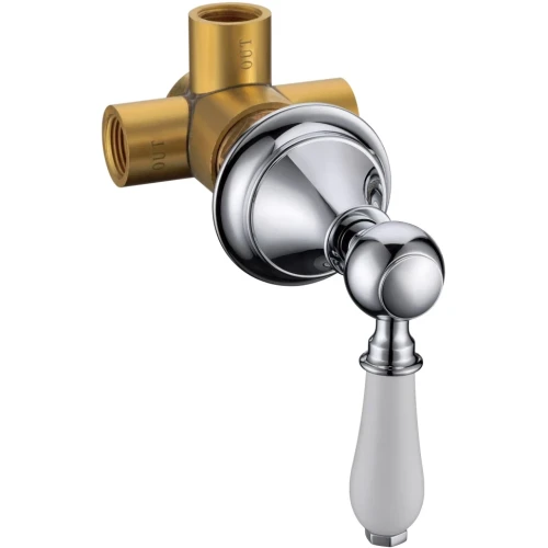 Купить купить переключатель потоков для душа, boheme brillante, хром арт. 624