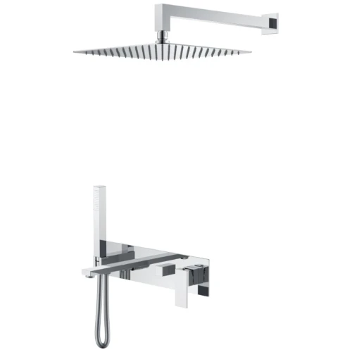 Купить купить душевая система, boheme qubic, хром арт. 474-cr