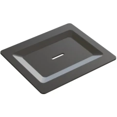 Мыльница для полки gunmetal/графит, Boheme SPACE арт. 10966-GM-SOAP