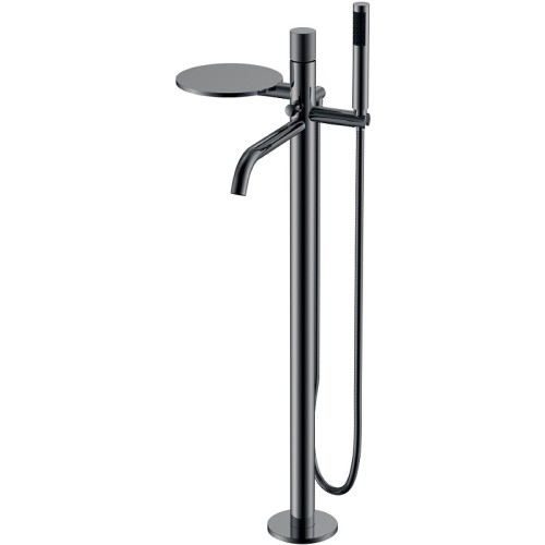 Купить купить смеситель для ванны, boheme stick, оружейная сталь арт. 129-sgm.4