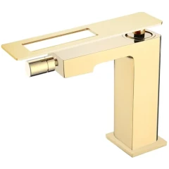 Смеситель для биде, Boheme Q, золото арт. 146-GG