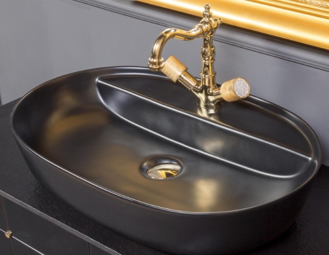 Купить купить раковина, armadi art vallessi, черный арт. 871
