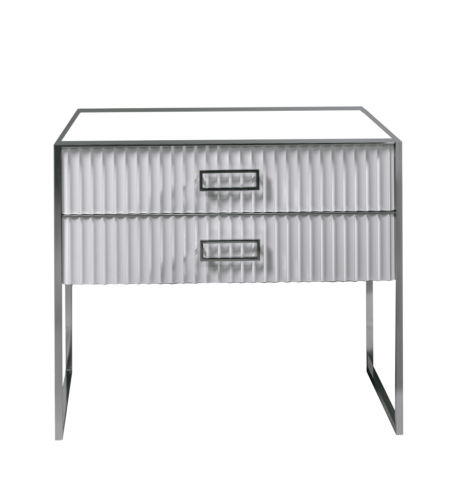 Купить купить тумба под раковину, armadi art monaco, белый, хром арт. 866-100-wcr