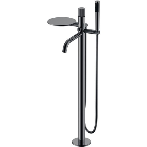 Купить купить смеситель для ванны, boheme stick, оружейная сталь арт. 129-sgm.3