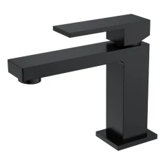 Смеситель для раковины, Boheme Qubic, черный арт. 471-B