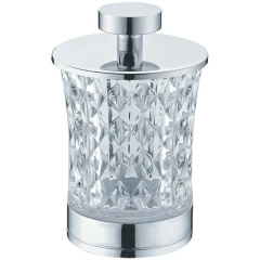 Стакан для ватных дисков, Boheme, хром арт. 10216