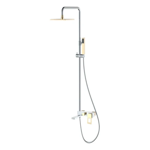 Купить купить душевая система, boheme q, хром, золото арт. 148-crg
