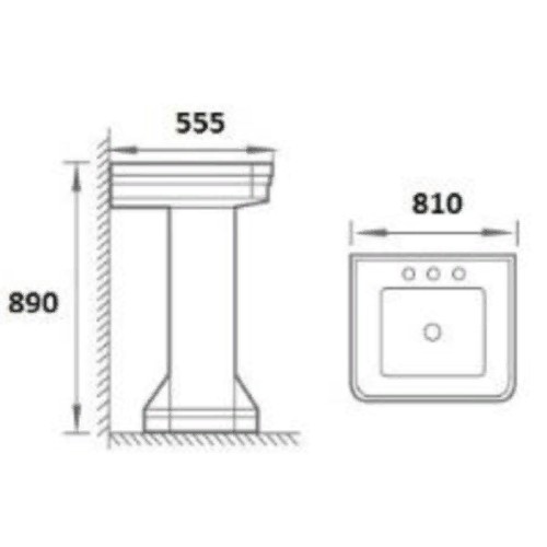 Купить купить раковина 81, boheme vogue, белый арт. 942-2-3