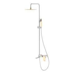 Душевая система, Boheme Q, белый, золото арт. 148-WG.2