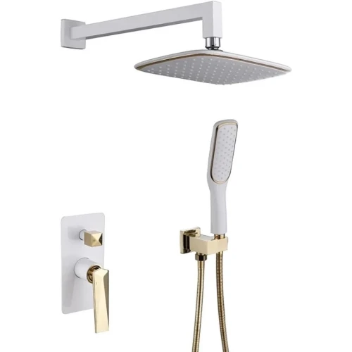 Купить купить душевая система, boheme venturo, белый, золото арт. 384-w