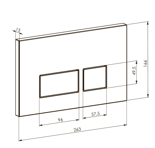Купить купить клавиша смыва, boheme, оружейная сталь арт. 664-gm