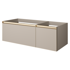 Тумба под раковину подвесная, Armadi Art Quatro, daphne арт. 790-M2-120-D-MG