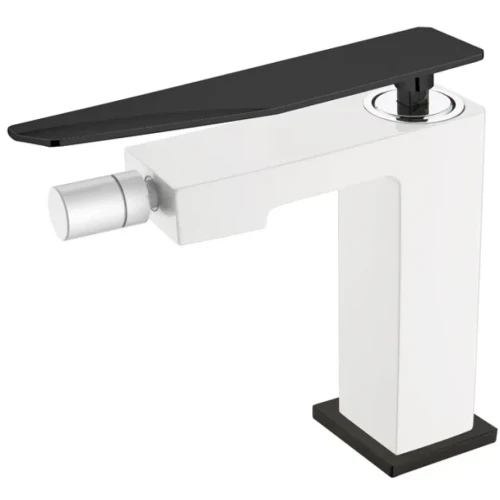 Купить купить смеситель для биде, boheme q, белый, черный арт. 146-wb.2