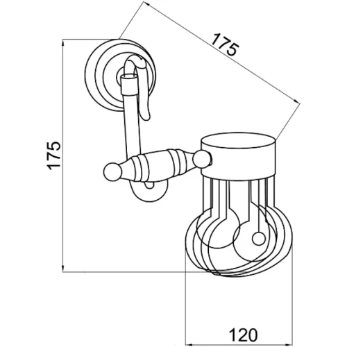 Купить купить держатель для освежителя воздуха, boheme medici, бронза арт. 10620
