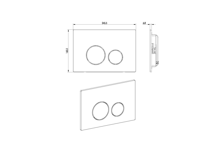Купить купить клавиша смыва, boheme, золото арт. 649-g