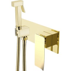 Гигиенический душ со смесителем, Boheme Q, золото арт. 147-GG .2