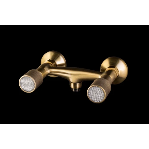 Купить купить смеситель для душа, boheme royal cristal, бронза арт. 314-royal/crst