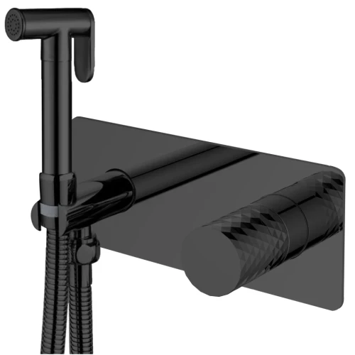 Купить купить гигиенический душ со смесителем, boheme stick, черный арт. 127-bb