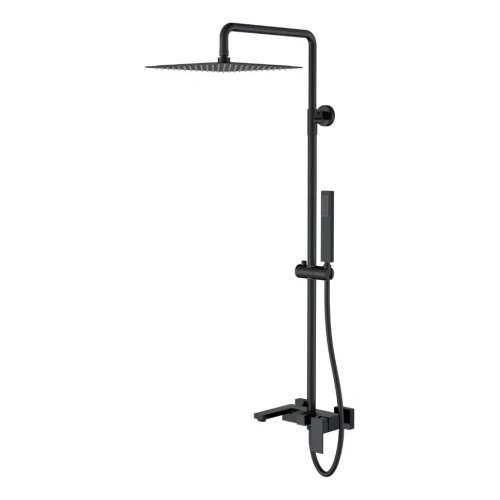 Купить купить душевая система, boheme qubic, черный арт. 478-b