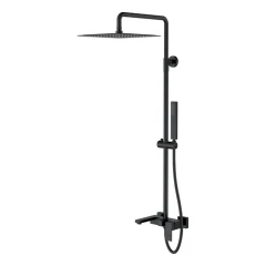 Душевая система, Boheme Qubic, черный арт. 478-B