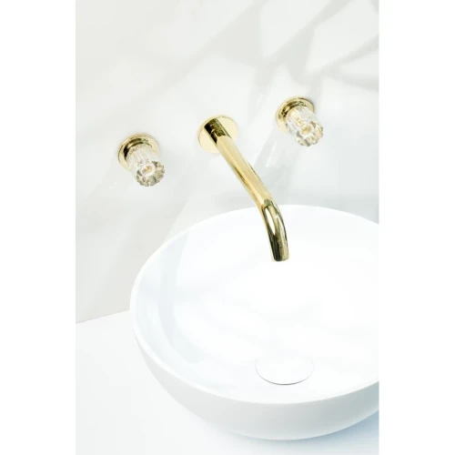 Купить купить смеситель для раковины, boheme elegante, золото арт. 152-2-g-el