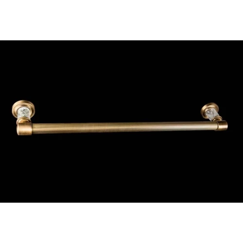 Купить купить полотенцедержатель, boheme murano cristal, бронза арт. 10902-crst-br