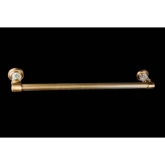 Полотенцедержатель, Boheme Murano Cristal, бронза арт. 10902-CRST-BR