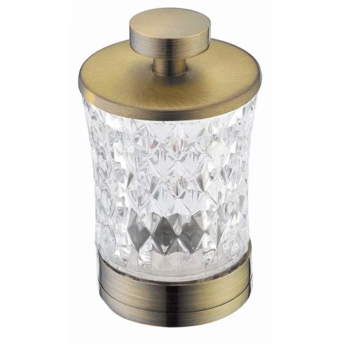 Купить купить стакан для ватных дисков, boheme, бронза арт. 10214