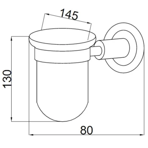 Купить купить стакан для зубных щеток, boheme murano cristal, золото арт. 10904-crst-g