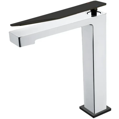 Купить купить смеситель для раковины, boheme q, хром, черный арт. 142-crb.2