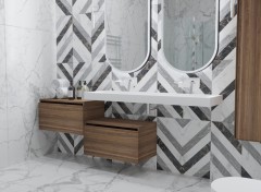 Тумба подвесная, Armadi Art Flat, dark oak арт. 897-080-D