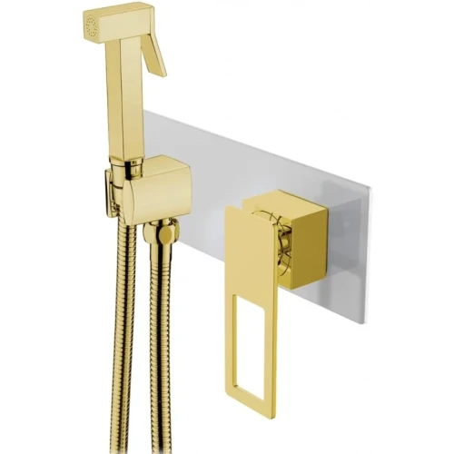Купить купить гигиенический душ со смесителем, boheme q, хром, золото арт. 147-crg