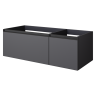 Купить купить тумба под раковину подвесная, armadi art quatro, антрацит арт. 790-m2-120-a-a