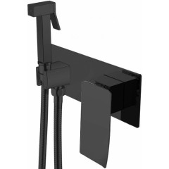 Гигиенический душ со смесителем, Boheme Q, черный арт. 147-BВ.2