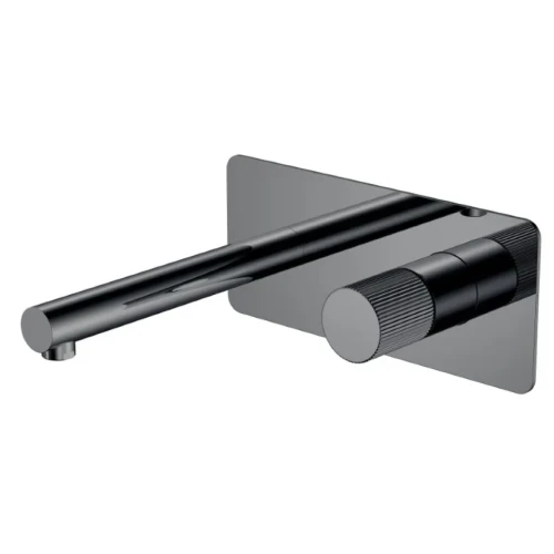 Купить купить смеситель для раковины, boheme stick, оружейная сталь арт. 125-sgm.3