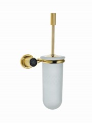 Ершик для унитаза, Boheme Royal Cristal, золото арт. 10933-G-B