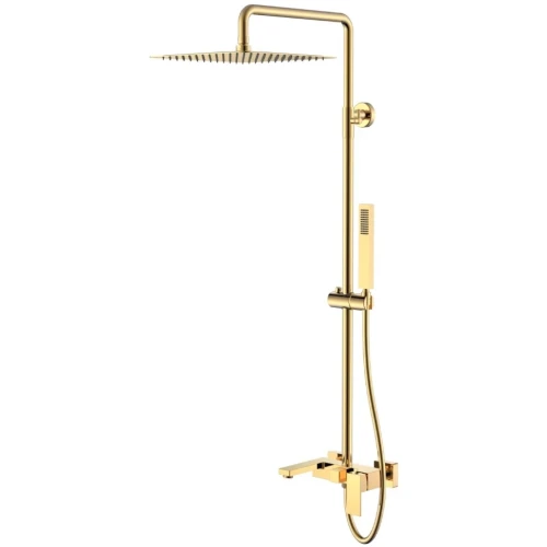 Купить купить душевая система, boheme qubic, золото арт. 478-g