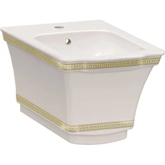 Подвесное биде с узором gold, Boheme Hermitage арт. 953-G