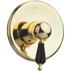 Смеситель для душа, Boheme Tradizionale Nero, золото арт. 255