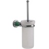 Купить купить ершик для унитаза, boheme murano, хром, бирюзовый арт. 10913-gr-cr