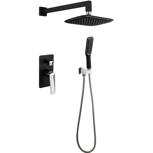 Купить купить душевая система, boheme venturo, черный, хром арт. 374-b